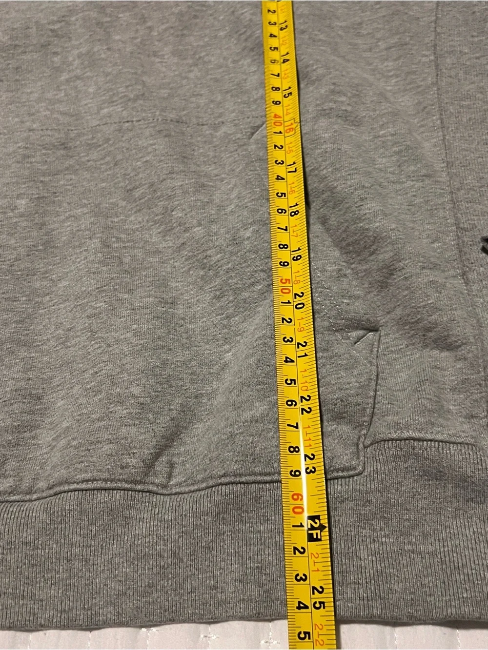 J.CREW Hoodie Mens M Vintage Fleece Terry Pullover Sweatshirt Cotton Gray